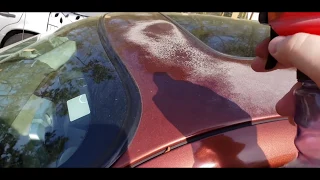 Car Clear Coat /Paint Peeling Off - How to Temporarily Protect and Shine Your Finish