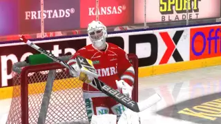 NHL09 Skandi Mod Timrå Vs. AIK 15-16 Vänskapsmatch Höjdpunkter