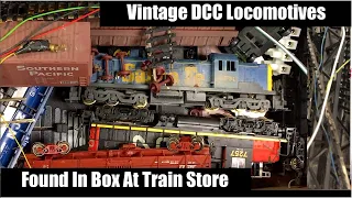 Vintage DCC Locomotives Found In Box At Train Store