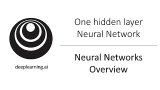 Neural Network Overview (C1W3L01)