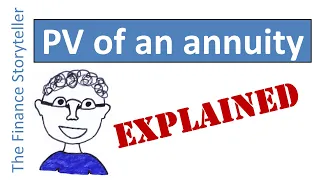 Present value of an annuity