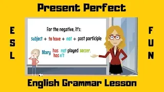 Present Perfect | Fun English Grammar Lessons | Learn English