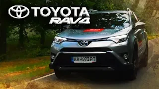 Новый  Toyota RAV4 гибрид. Тест-драйв и особенности новинки.