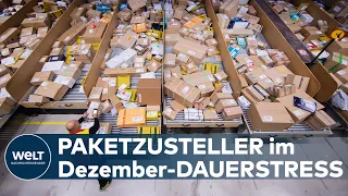 MILLIONEN PAKETE VOR WEIHNACHTEN: Verdi prangert schlechte Arbeitsbedingungen für Paketzusteller an