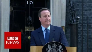 Brexit: David Cameron resigns as UK votes to leave - BBC News