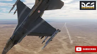 DCS F-16 Takes on S-300 || GBU-38 4K 60 FPS