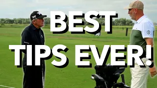 Gary Player shares SECRETS to BETTER golf