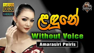 Landune ❤️ ළඳුනේ | Obe Dasa Dakagaththemi | Karaoke Without Voice | Amarasiri Peiris