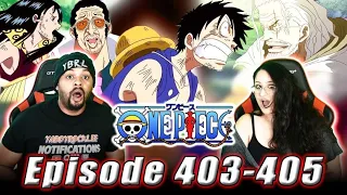 COULDN"T SAVE ANYONE! One Piece Reaction Episode 403 404 405   |  Op Reaction