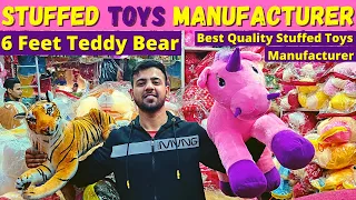 6 Feet Teddy Bear | Stuffed Toys Wholesale Market | Teddy Bear Manufacturer | Sadar Bazar Delhi.