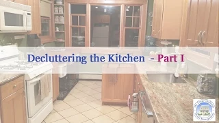 Decluttering the kitchen from top to bottom - Part I