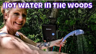 Best Portable Outdoor Tankless Hot Water System for Camping | Camplux