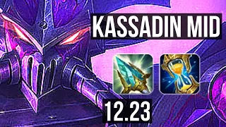 KASSADIN vs TWITCH (MID) | 11/0/7, 66% winrate, Legendary, Rank 15 Kassadin | TR Grandmaster | 12.23