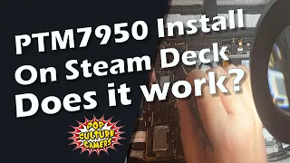 Installing PTM7950 Cooler on Steam Deck | Does it Make a Difference? Temperature Test Included!