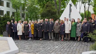 В БГУ прошло торжественное мероприятие ко Дню Победы