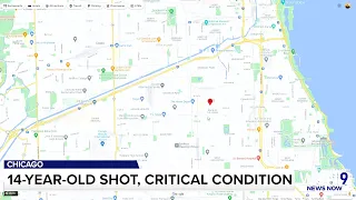 Boy, 14, critically injured in South Side shooting