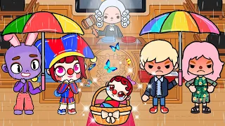 Poor Baby Was Adopted By Amazing Digital Circus | Toca Life Story | Toca Boca