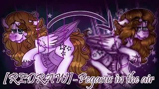 [REDRAW]-Pegasus in the air-(MLP SpeedPaint)