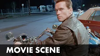 TERMINATOR 2 (1991) | Truck-chase Scene | Starring Arnold Schwarzenegger