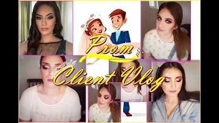 💃👠#4 CLIENT VLOG | Prom Makeup | girls from CNU Turnu Magurele | Andreea Beauty 🎆