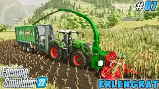 Off-season farm & greenhouse work, start harvesting corn silage | Erlengrat | FS 22 | Timelapse #07