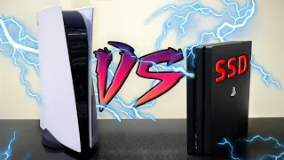 PS5 VS PS4 Pro + SSD Битва Скорости !!!