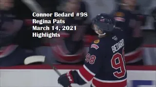 Connor Bedard vs Saskatoon March 14, 2021 (1+1)