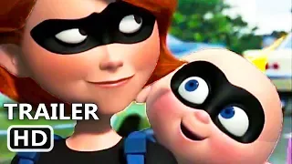 INCREDIBLES 2 New TV Spot + Trailer (2018) Pixar Movie HD