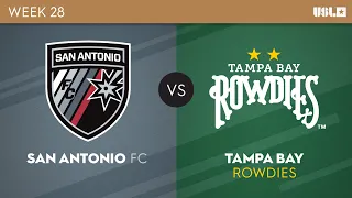 San Antonio FC v Tampa Bay Rowdies: September 16, 2023