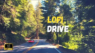 4K SCENIC DRIVE to Santa Cruz, CA | LoFi music | Nature sounds