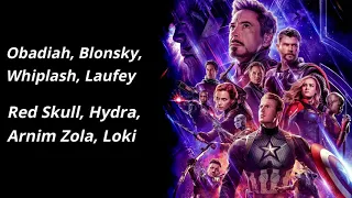 Avengers: Endgame cast - We didn't start the fire  (Lyrics Video)