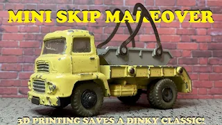 1960 Dinky Toys 966 Marrel Multi Bucket Skip Truck / Lorry Restoration - 3D Printed Parts!