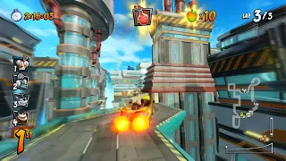 Crash Team Racing Nitro-Fueled the aku cup on hard mode