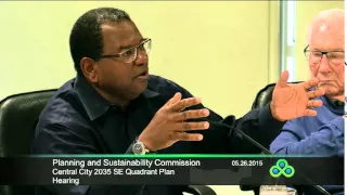 Portland Planning and Sustainability Commission Meeting - May 26, 2015 Part 2