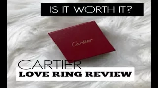 CARTIER LOVE RING | IS IT WORTH IT? | REVIEW, WEAR & TEAR | STYLES BY NOC