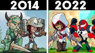 EVOLUÇÃO DO BRAWLHALLA