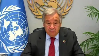 António Guterres (UN Secretary-General) on accelerating the end of the COVID-19 pandemic