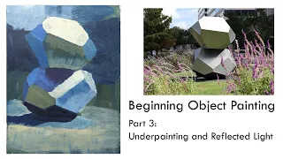 Beginner Object Painting: Underpainting and Reflected Light