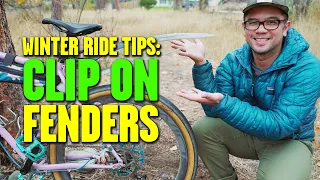 Best Clip On Fenders - WINTER CYCLING TIPS