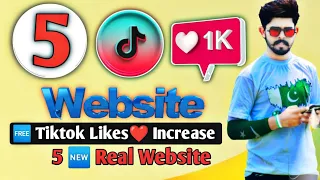 5 🆓 website likes increase on tiktok ❤️ || tiktok free likes and followers website👍|| tiktok likes