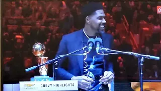 Haslem Retirement Ceremony