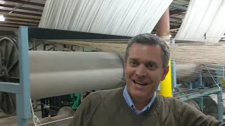 How carpeting is made Inside look at carpet production
