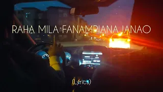 Raha Mila fanampiana ianao  | LYRICS VIDEO