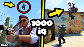 1000 IQ KNIFE BAIT TRICKS! - CS:GO BEST ODDSHOTS #446