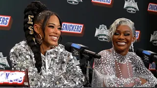 BIANCA BELAIR, JADE CARGILL, NAOMI WWE WRESTLEMANIA 40 PRESS CONFERENCE!