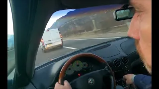 ALFA ROMEO 166 3.0 V6 BUSSO ACCELERAZIONE UN MISSILE SOUND 🇮🇹🇮🇹