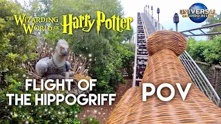 Flight of the Hippogriff Full Ride POV | Wizarding World of Harry Potter | Universal Orlando