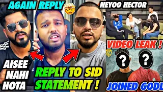 SNEHILOP Reply to Sid STATEMENT😱 Neyoo Hector Clip *LEAK 🥵 Big CCs Join GODL🤯 Big ORG Slot REMOVE ?😳