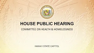 HLT Public Hearing - Fri Feb 2, 2024 @ 8:30 AM HST