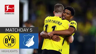 Borussia Dortmund - TSG Hoffenheim 1-0 | Highlights | Matchday 5 – Bundesliga 2022/23